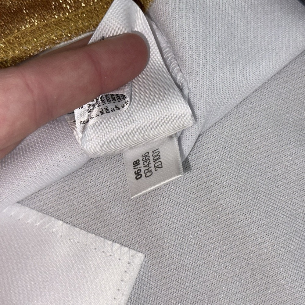 NWT Adidas Vegas Golden Knights White Away Jersey Men's 50 Authentic NHL Strap - Picture 7 of 11